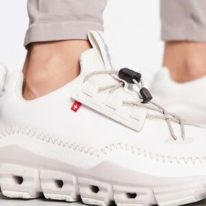 On cloud Cloudaway Hiking Running Sneakers Shoes Ivory Pearl tan beige Women 8.5